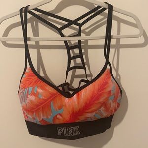 PINK VS padded sport bra, Size L